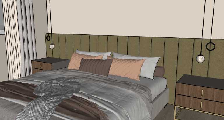 3D Model Bedroom